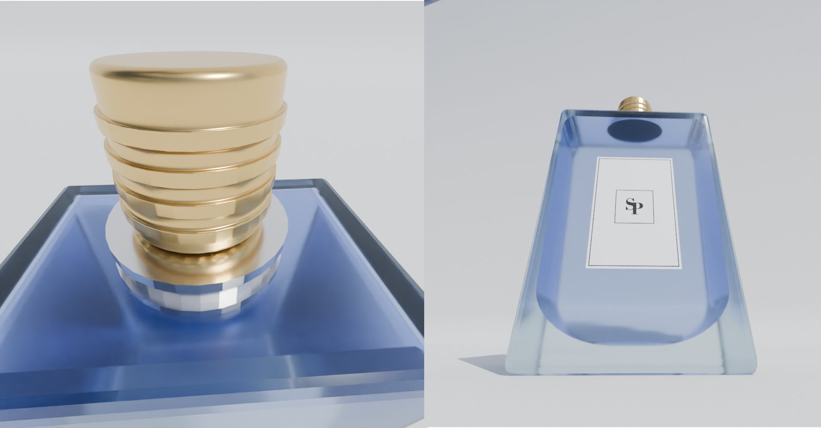 Parfum 3D CGI — Blender